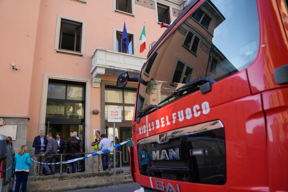 Taliansko Miláno požiar obete domov dôchodcov (1)