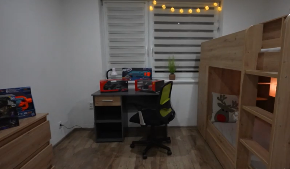 Nová detská izba detí z Harichoviec