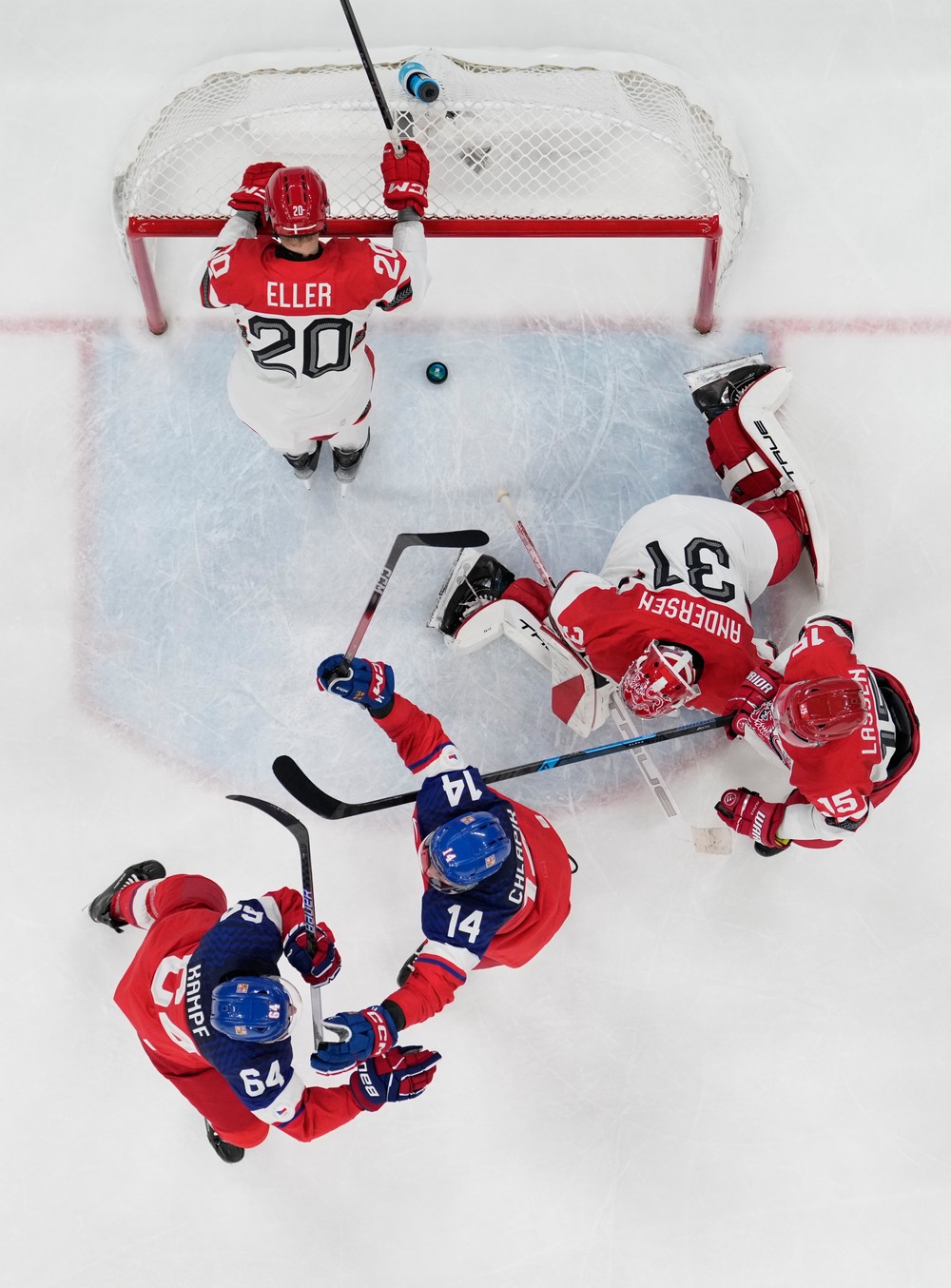 Zápas Česko - Dánsko