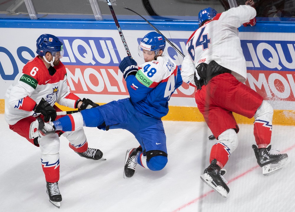 Slovensko - Česko, MS v hokeji 2023