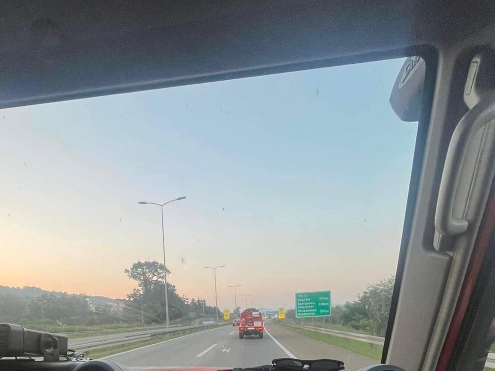 hasiči do Grécka (3. skupina), presun (4)