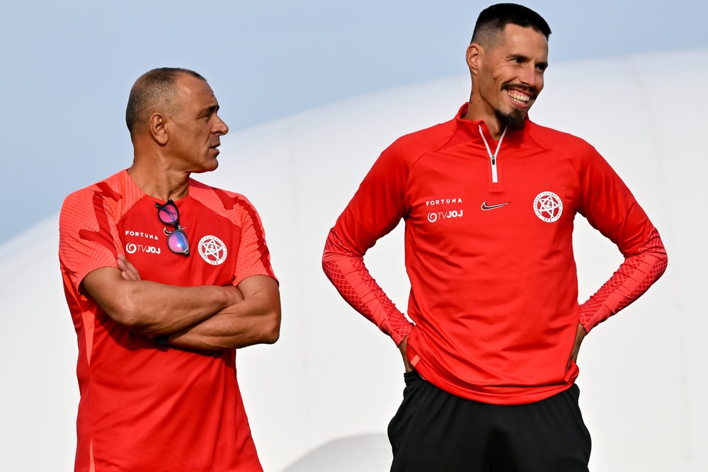 Francesco Calzona a Marek Hamšík