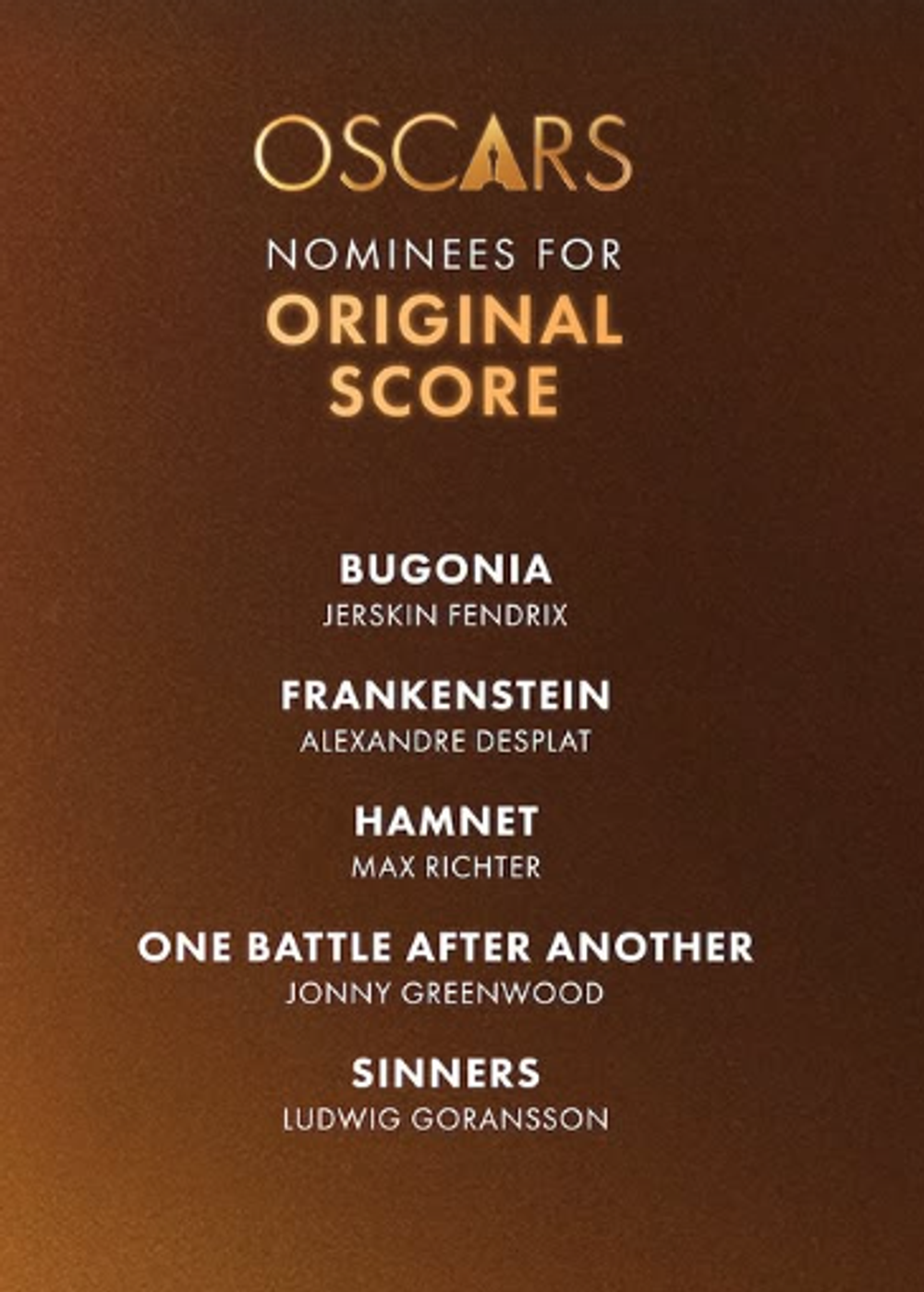 Nominovaní na Oscara 2026