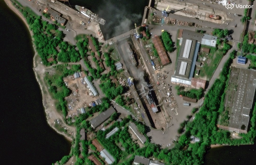 satelitne snimky petrohrad