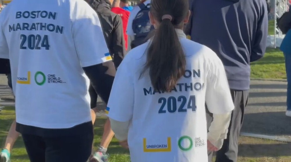 Yana Stepanenko maratón v Bostone (10)