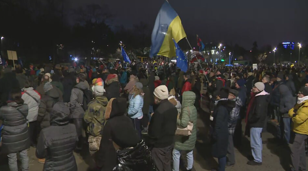 Občiansky protest v Bratislave