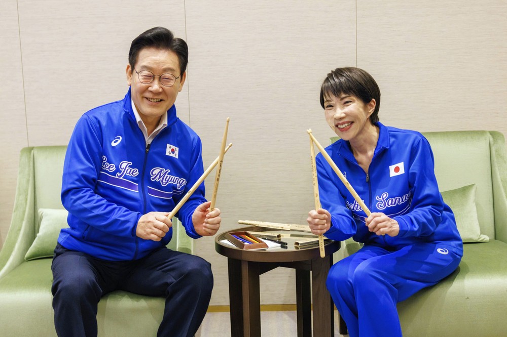 Sanae Takaichi a Lee Jae Myung