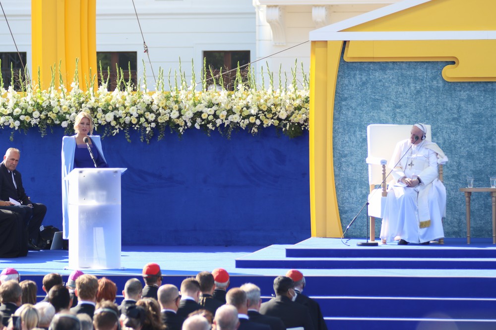 Pápež v Prezidentskom paláci