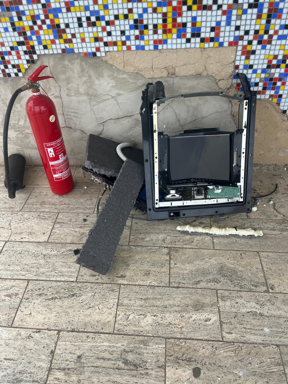 Výbuch bankomatu v okrese Komárno