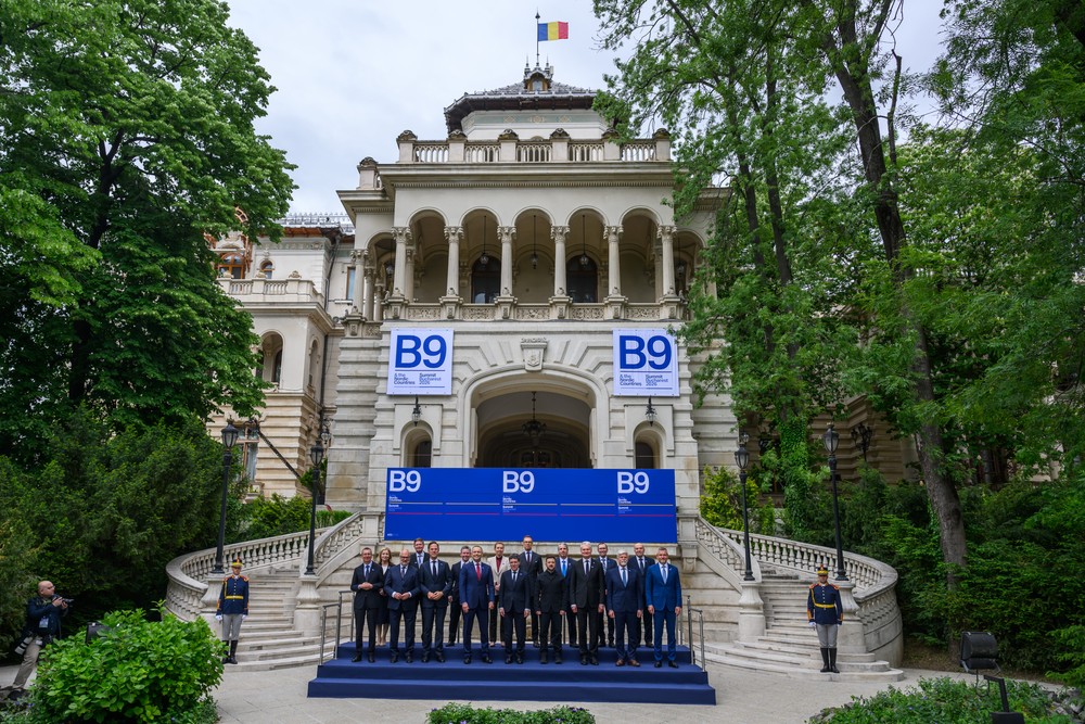 Summit Bukureštskej deviatky (B9) a severských krajín v Paláci Cotroceni v Bukurešti v stredu 13. mája 2026.