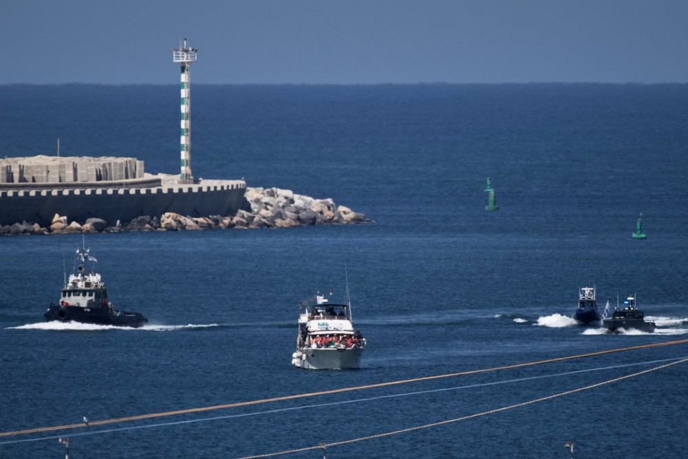 Flotila Gaza izrael zastavenie