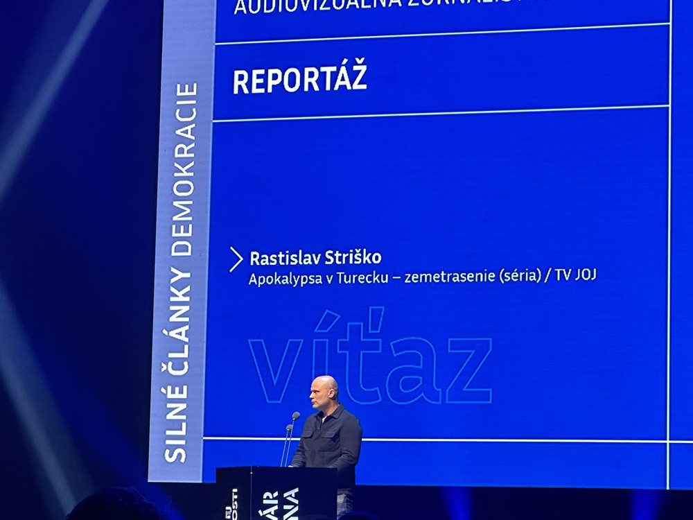 Striško vyhral novinársku cenu (1)