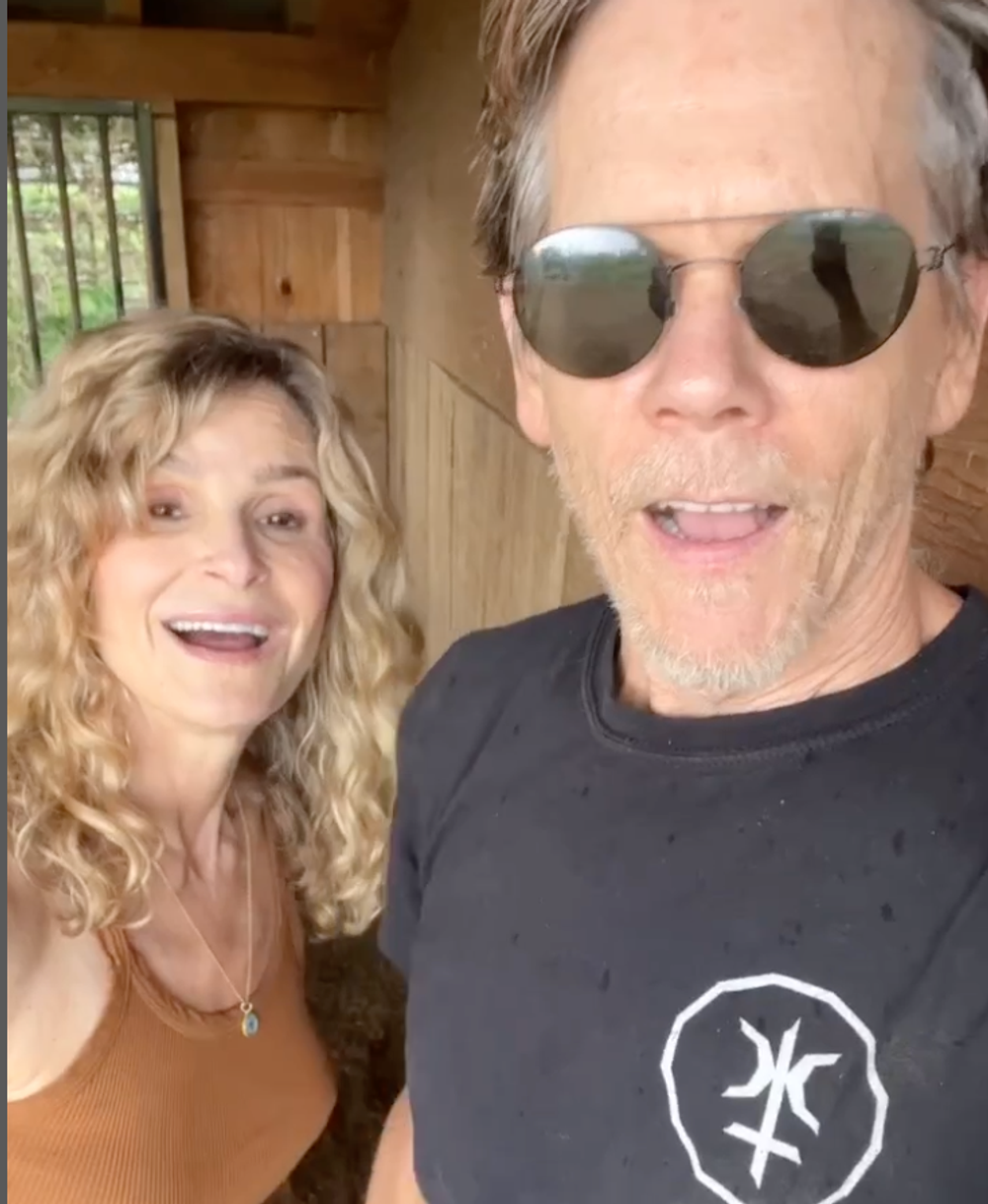 Kevin Bacon a Kyra Sedgwick