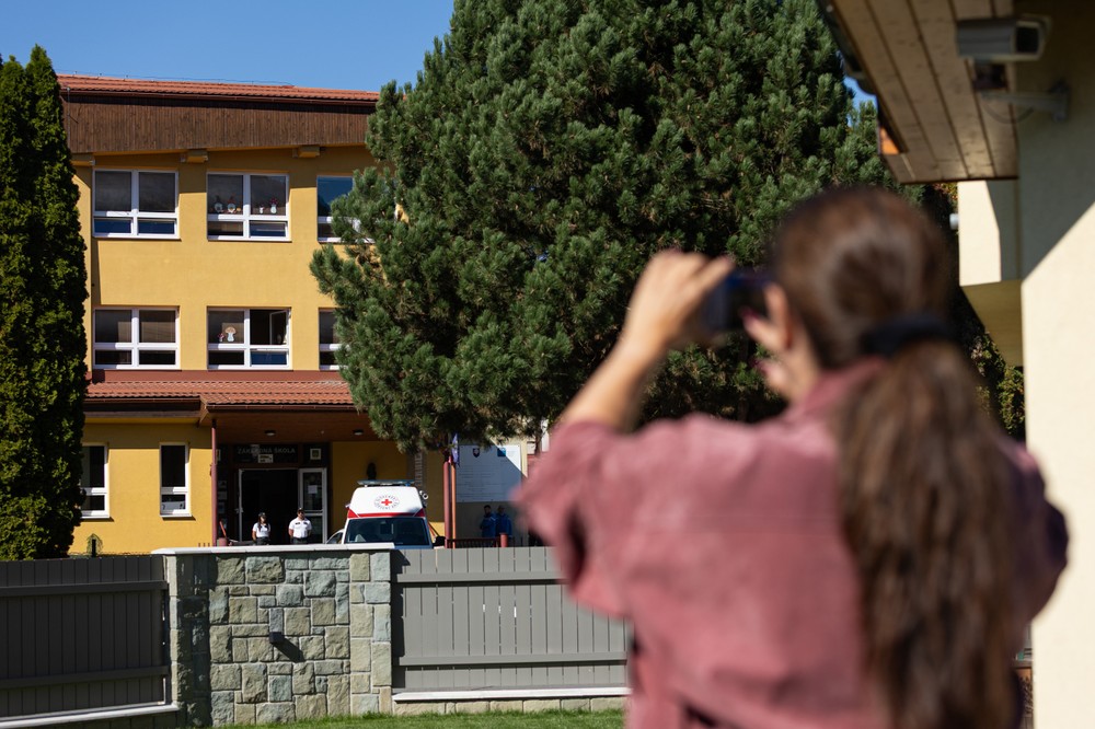 Útok na škole v Staškove