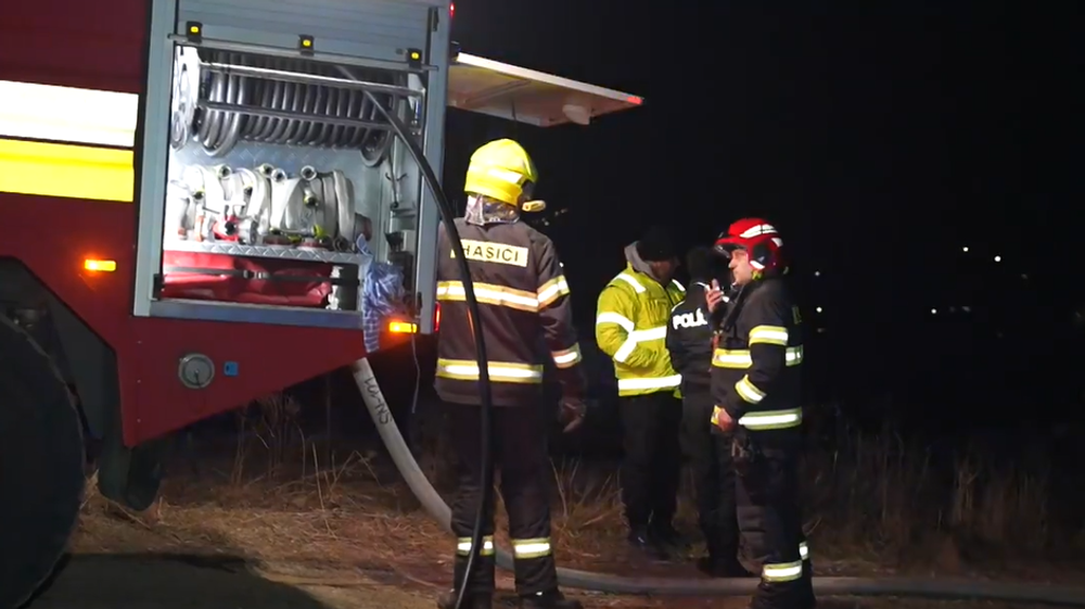 Požiar domu v osade Jareček