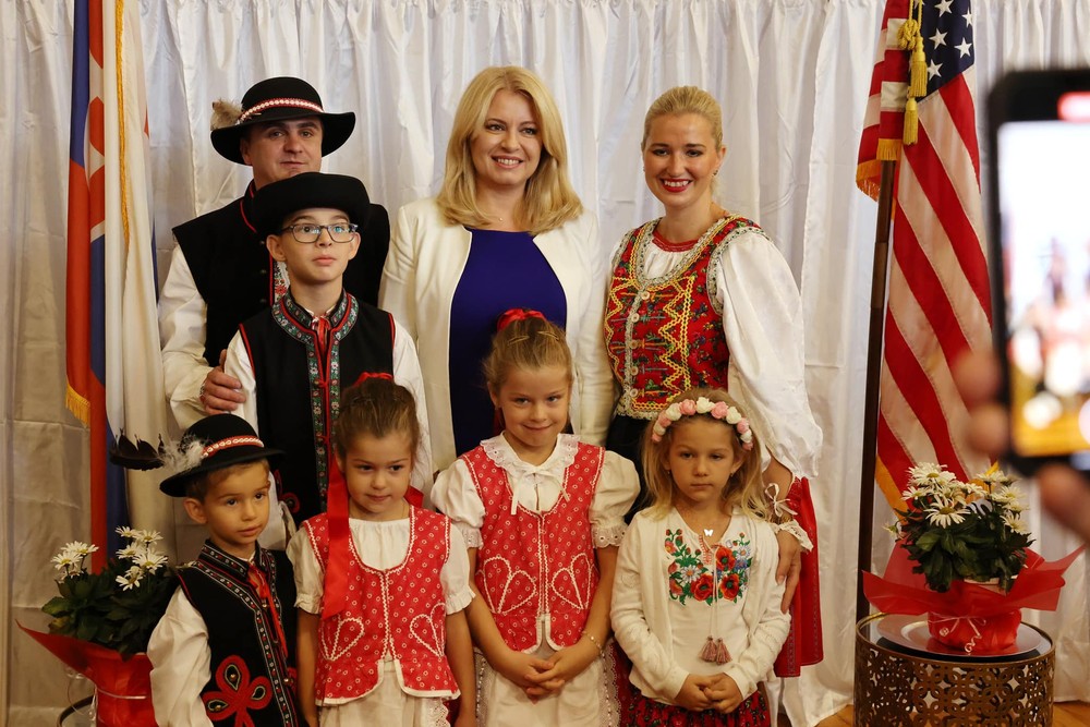 Zuzana Čaputová kostol omša Manhattan USA  (1)