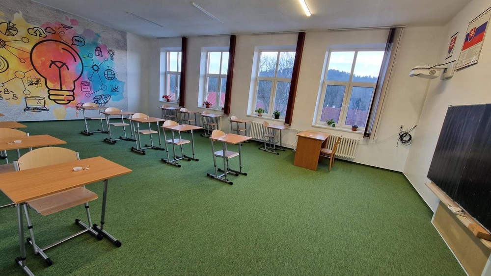 Rekonštruovaná trieda v Spišskej Starej Vsi 2