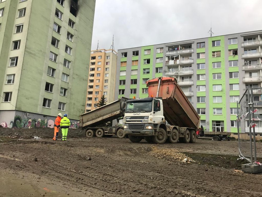 Začali sa prípravy na búracie práce v okolí paneláku č. 7