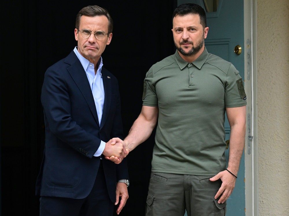 Ukrajina Švédsko Zelenskyj návšteva (1)