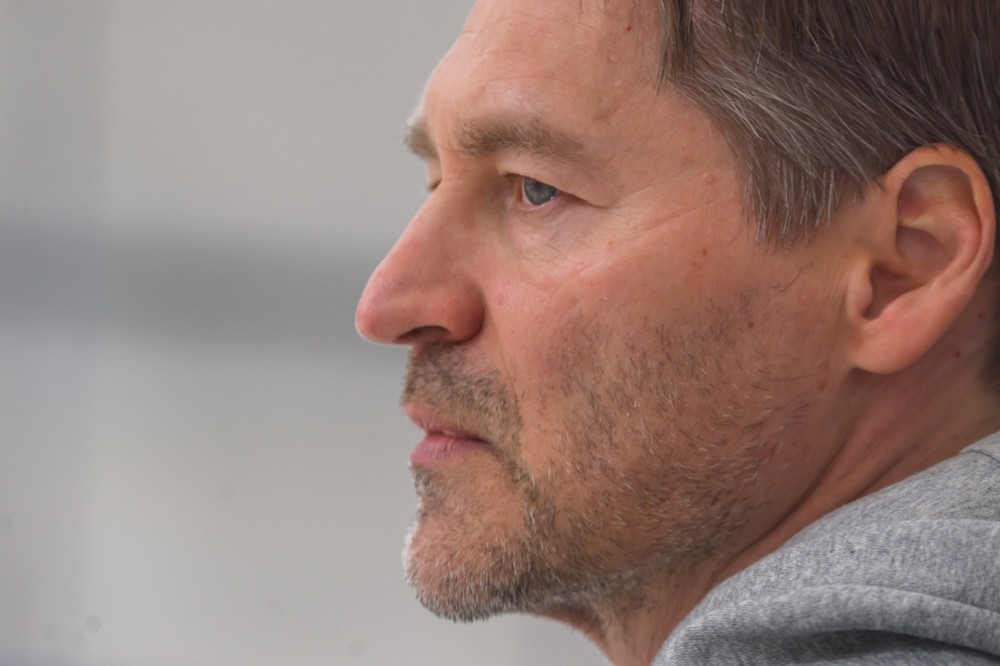 Tréner slovenskej reprezentácie Vladimír Orzságh