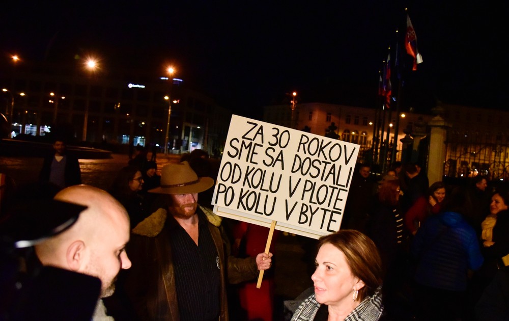 Študenti zo 16. novembra 1989 si pochod po 30 rokoch zopakovali