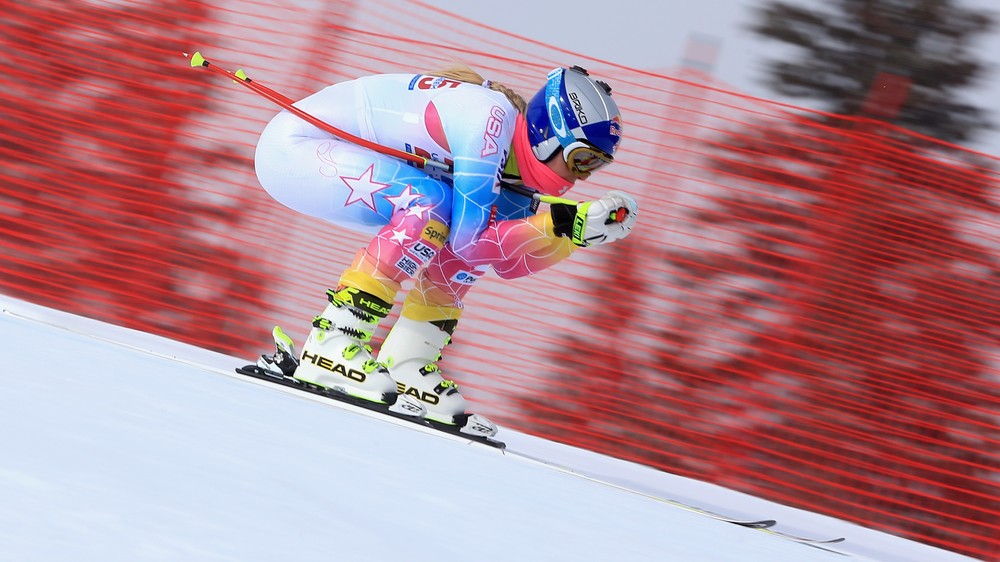 Lindsey Vonnová zjazdárka USA