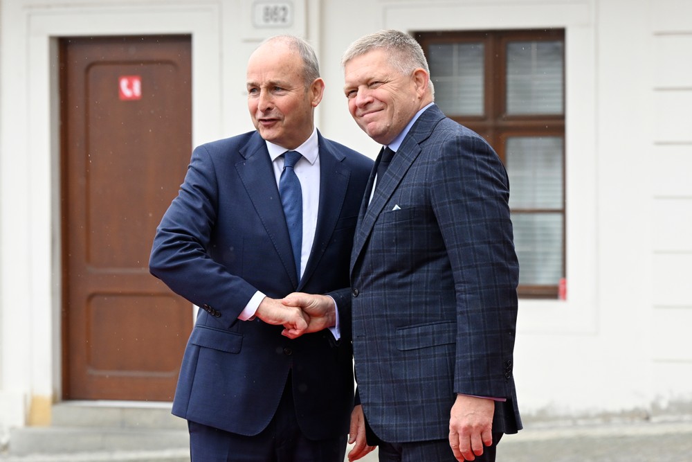 Stretnutie predsedov vlád krajín V4 a Írska v Bratislave