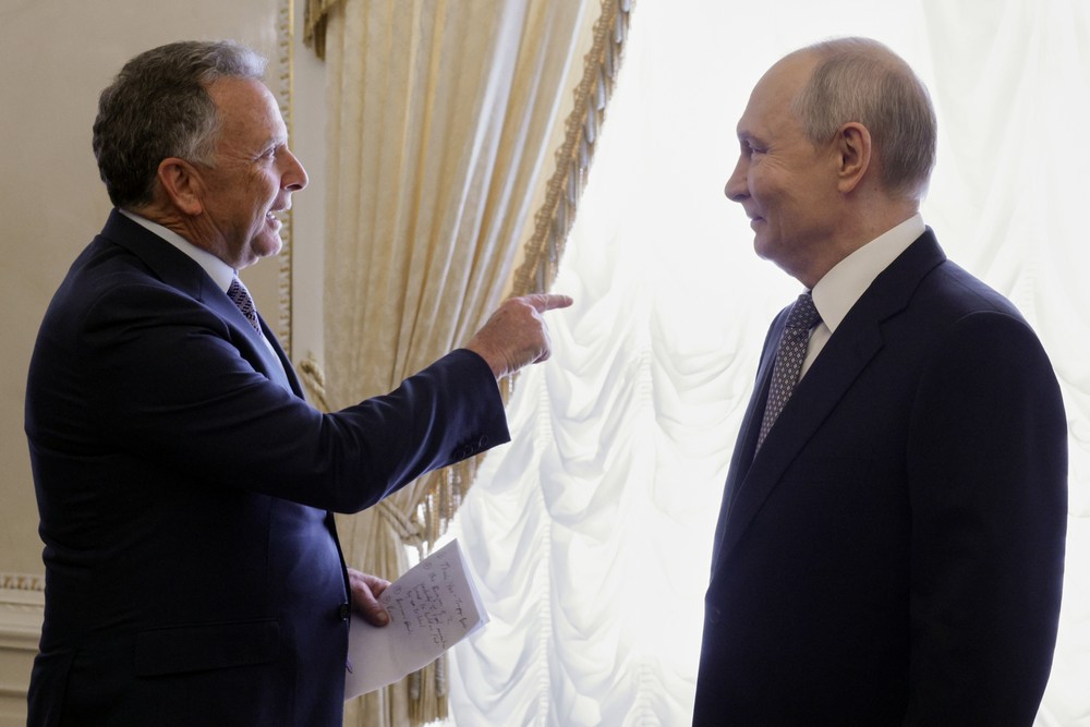 Jednanie Stevea Witkoffa s Vladimirom Putinom