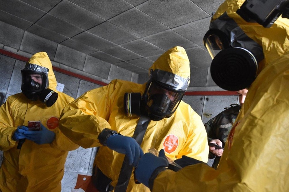 Unikátne medzinárodné cvičenie v Lešti. Polícia cvičila boj proti biologickým zbraniam 