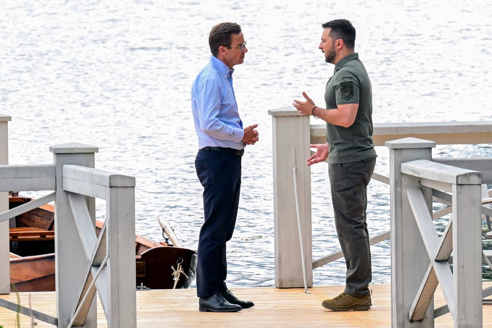 Ukrajina Švédsko Zelenskyj návšteva (2)