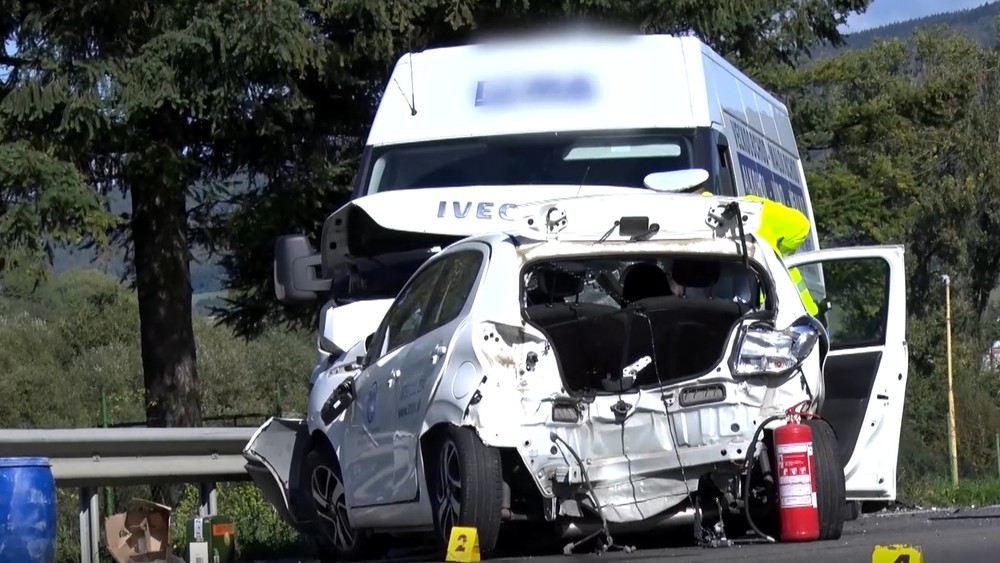 Smrteľná nehoda pri Handlovej 5