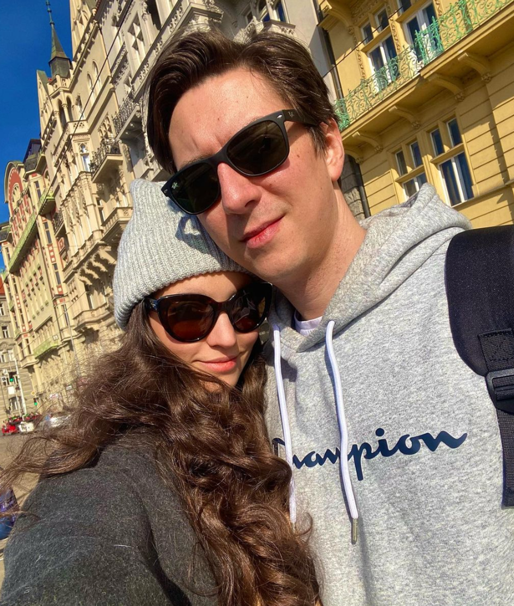 Martin Donutil a Sára Affašová