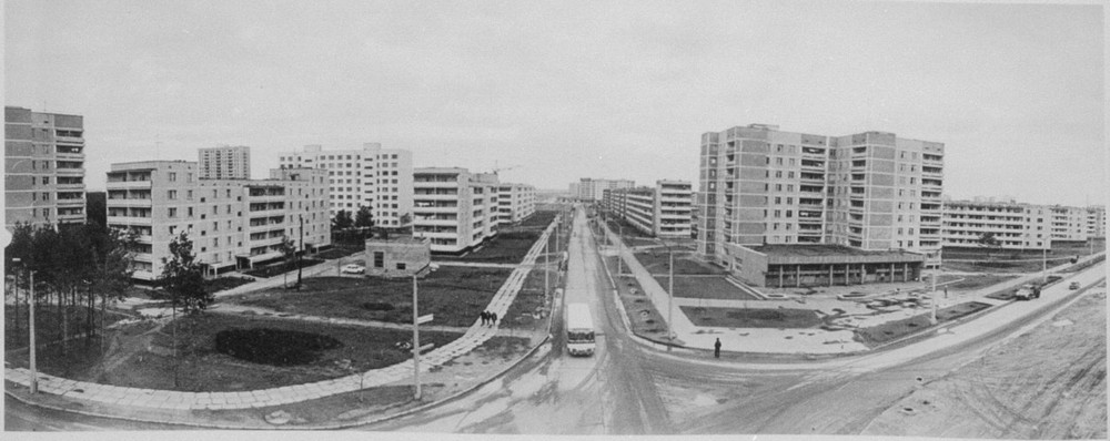 September 1986 - „Pripjať rastie a rozvíja sa – mladé mesto energetikov“.