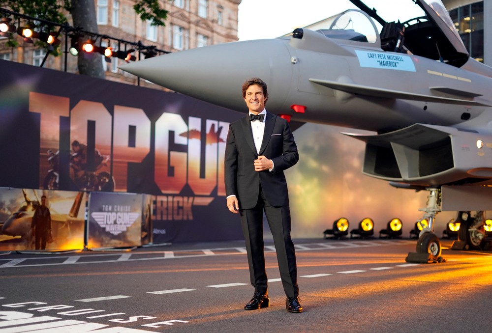 Tom Cruise - premiéra TopGun: Maverick