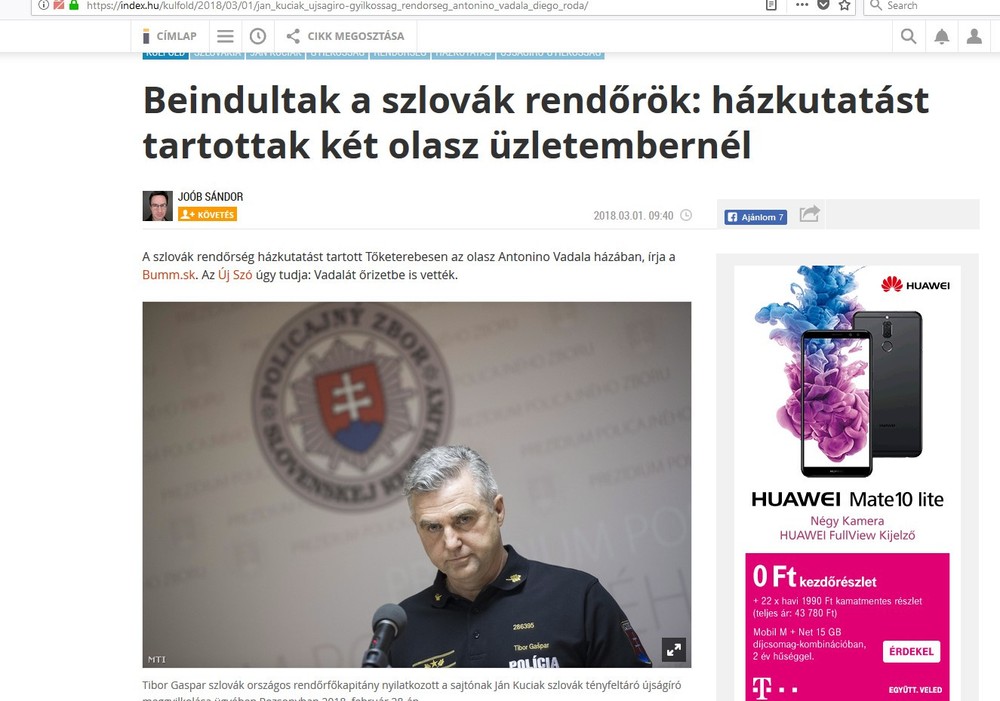 Index Vadala zatknutie