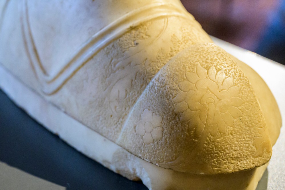 Detaily relikviáru svätej Konštancie mučeníčky