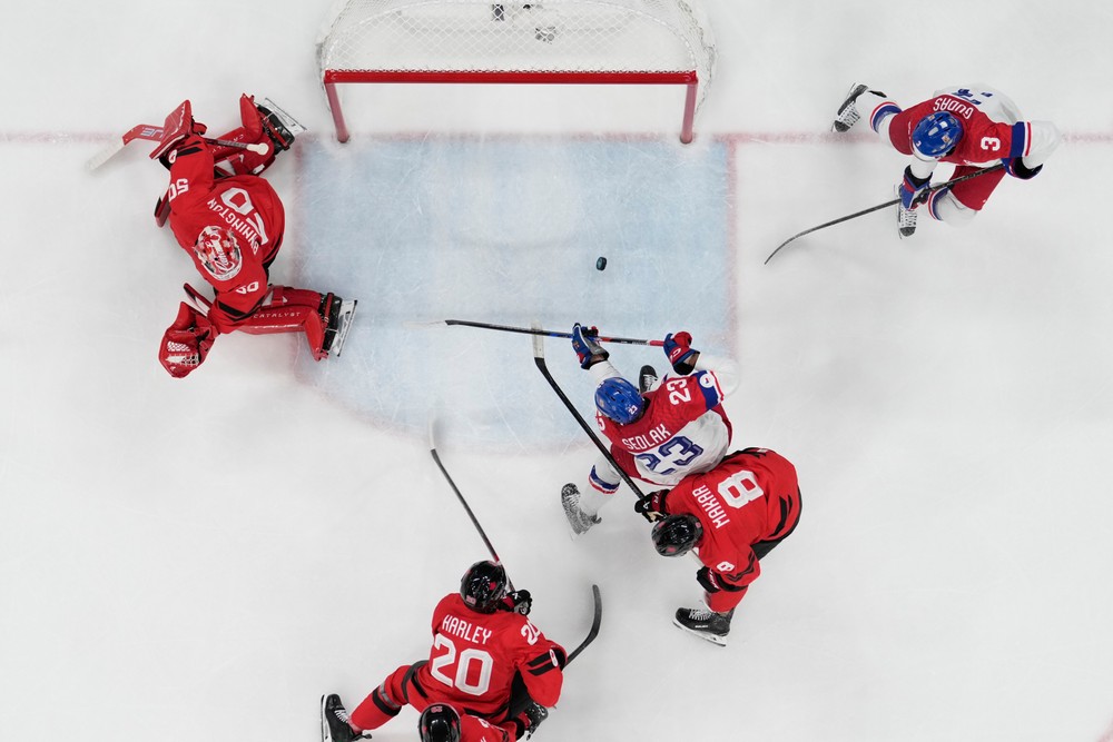 Zápas Česko - Kanada