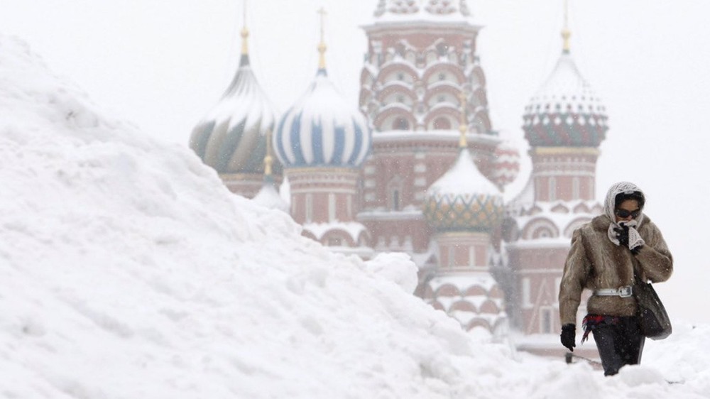 Rusko pod snehom