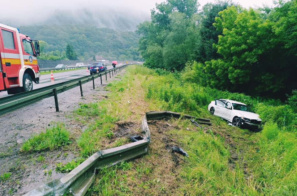 Nehoda na rýchlostnej ceste