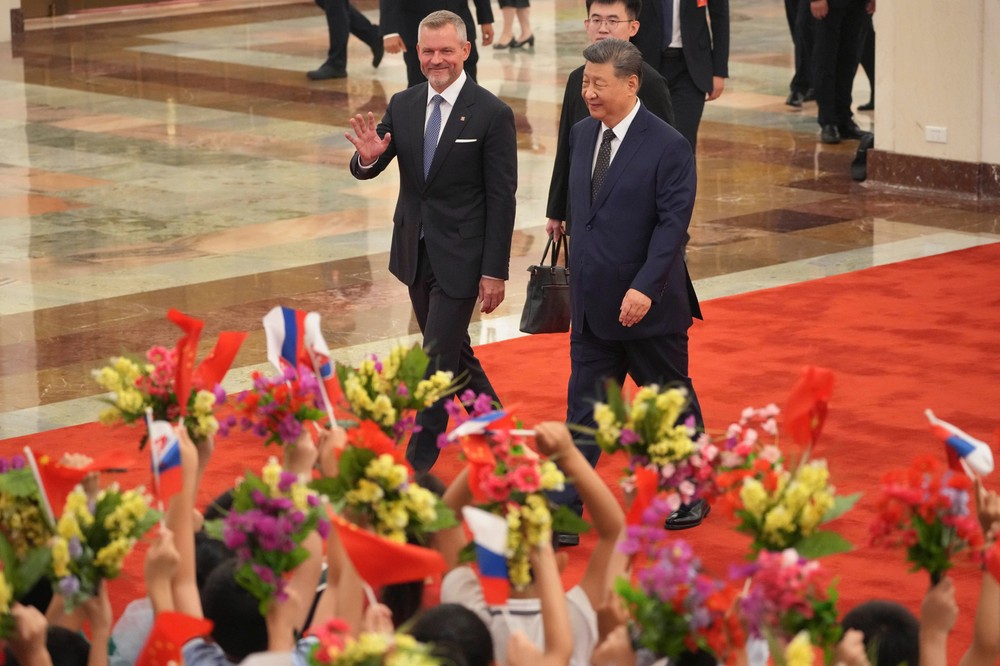 Prezident Peter Pellegrini na návšteve Číny.