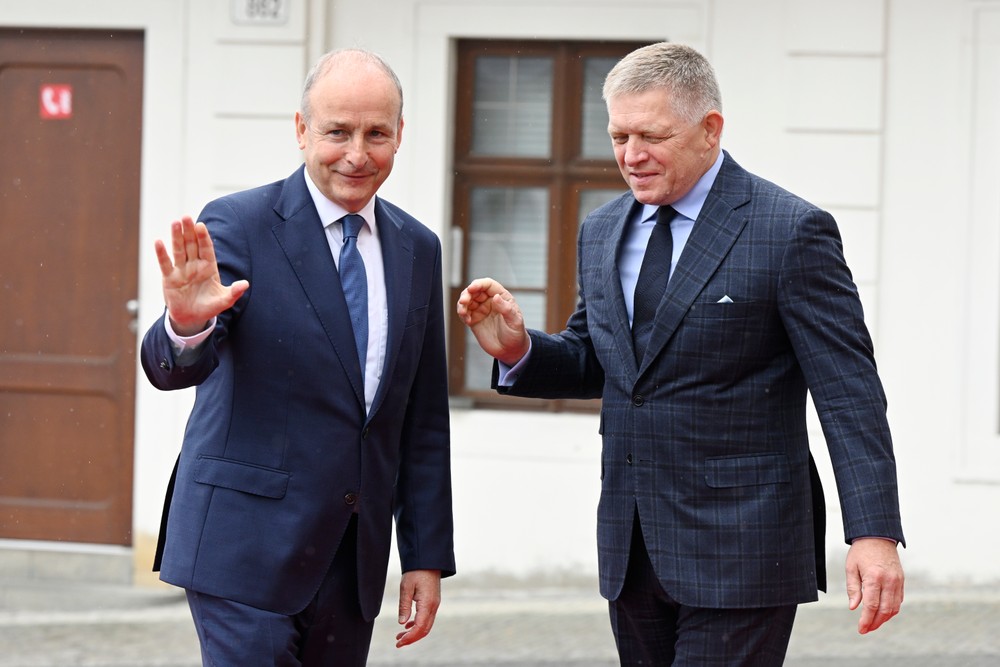 Stretnutie predsedov vlád krajín V4 a Írska v Bratislave