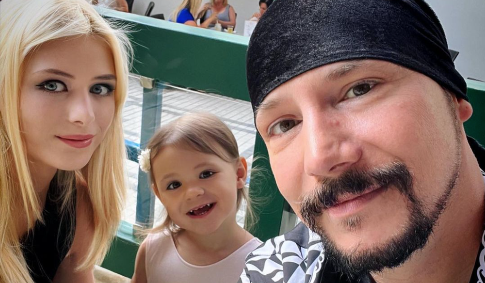 Bohus Matus s rodinou