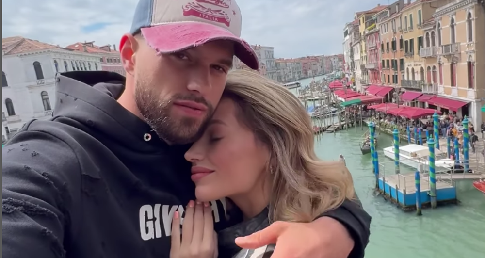 Natalie Kocendova s priatelom Chrisom