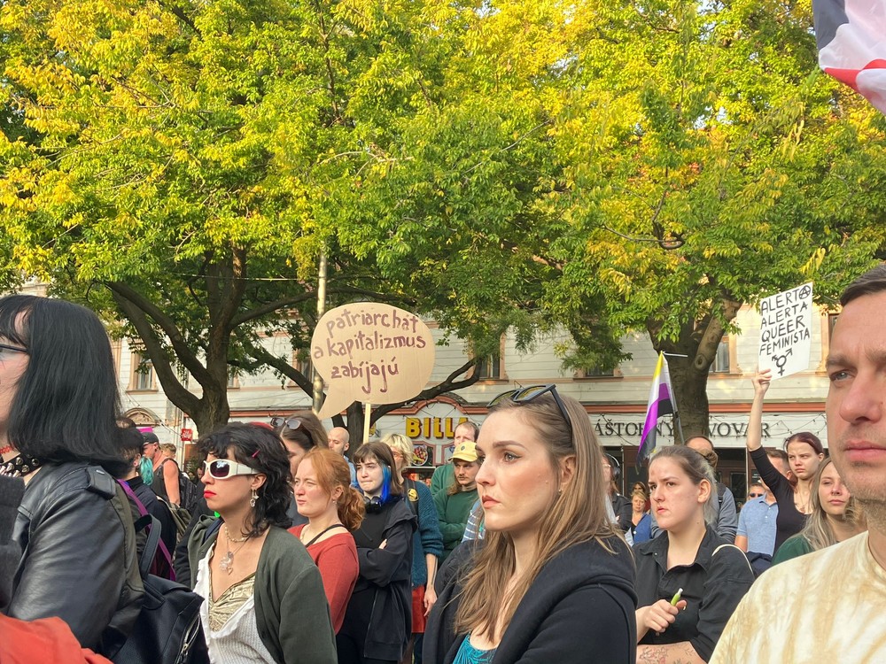 Pochod Zostávame v uliciach na pamiatku Matúša a Juraja