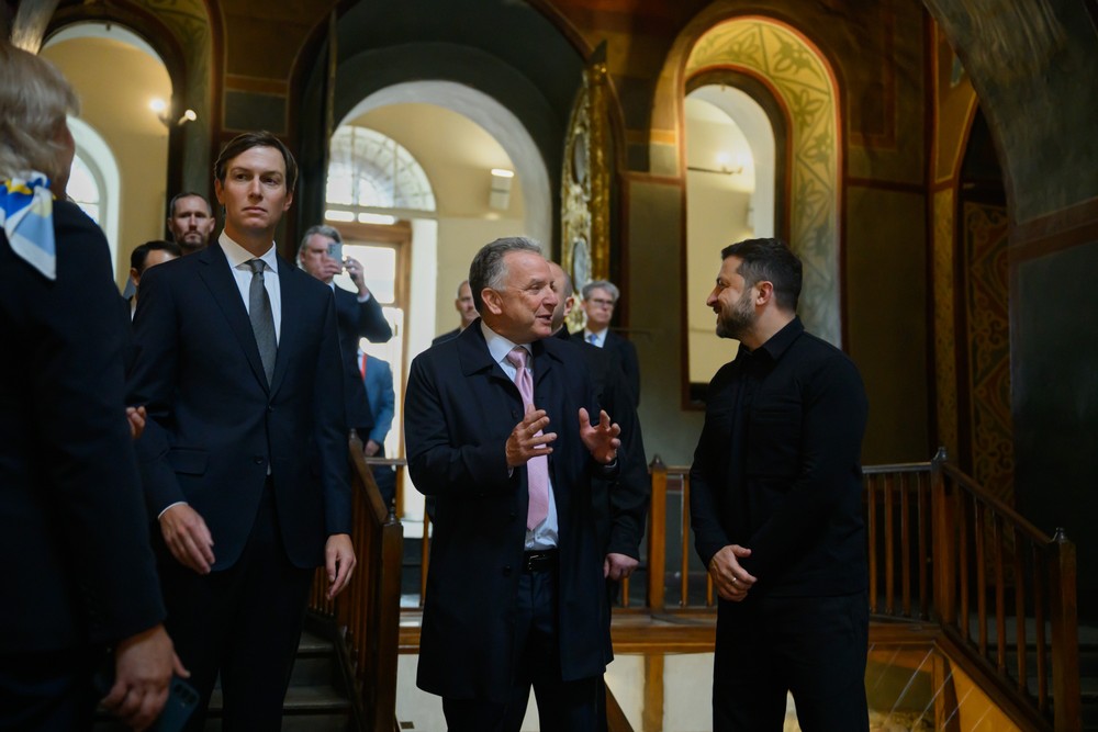 Kushner a Witkoff na návšteve Ukrajiny