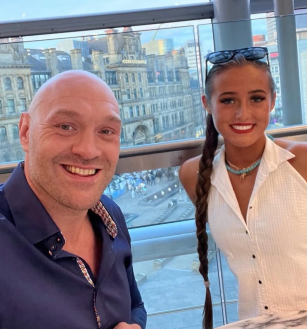 Tyson Fury s dcérou Venezuelou