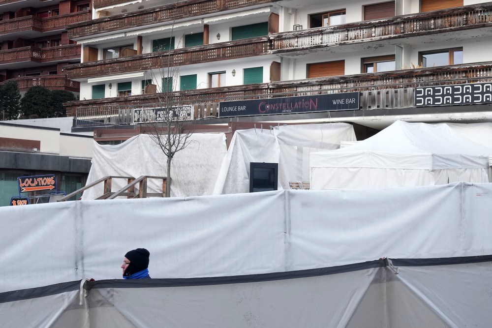 Požiar v bare vo Švajčiarsku 