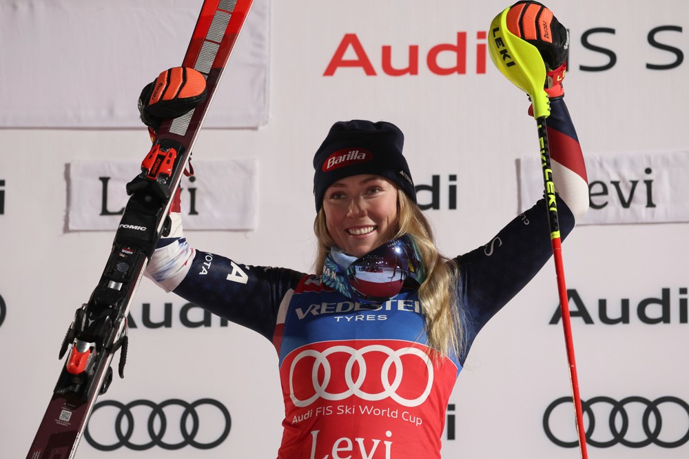 Američanka Mikaela Shiffrinová - Levi