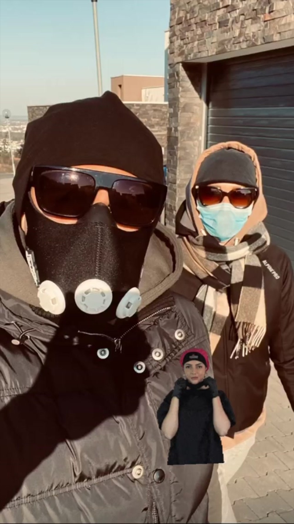 Celebrity v rúškach - Ján Ďurica a Diana Kačurová