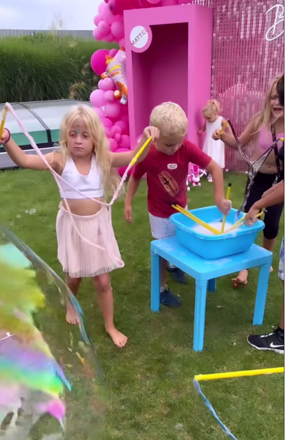 Agáta Hanychová - oslava narodenín Mii